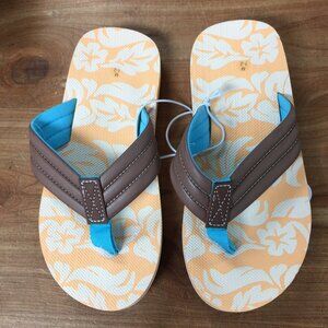 Pacific Wave Kids Boys' Finn Flip Flop Sandal NWT